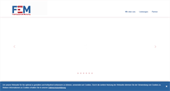 Desktop Screenshot of femgmbh.de